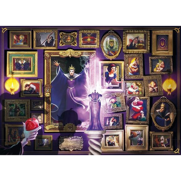 NEW Ravensburger Disney Villainous EVIL QUEEN 1000 PC Snow White FACTORY SEALED - Picture 5 of 8